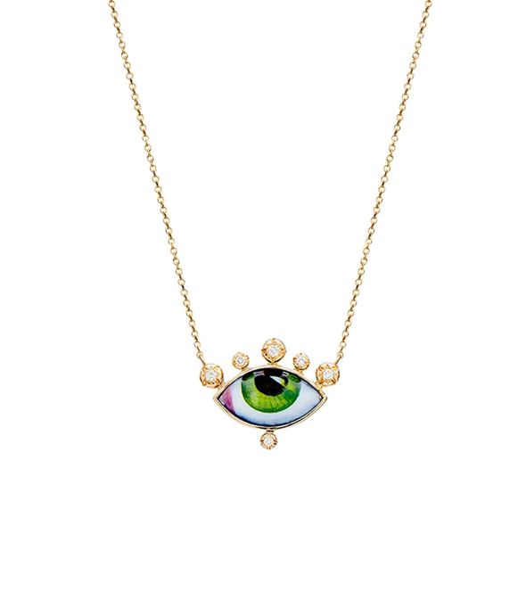 Russe Petit Vert Diamond Necklace