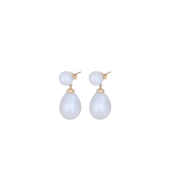 Teardrop Baroque Earrings by Chiara Tedeschi