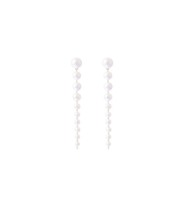 Moonlight Long Earrings by Chiara Tedeschi