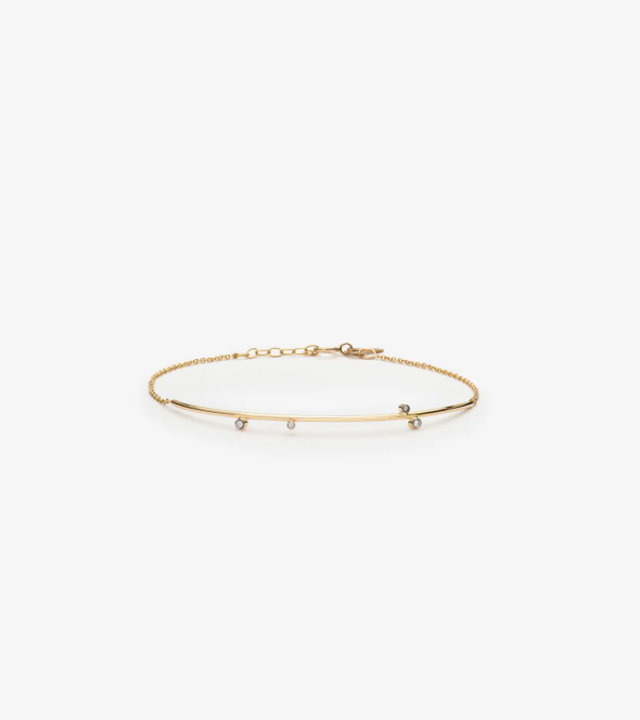 Fleurs Sauvages Half Bangle 