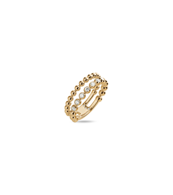 BouBoulette Band Ring by Casato MX-989BT-Υ