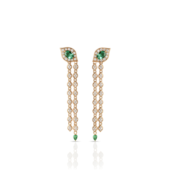 Pink Gold Earrings by Casato