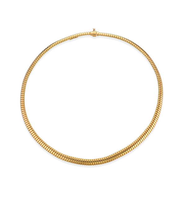 18K Yellow Gold Tubogas Necklace