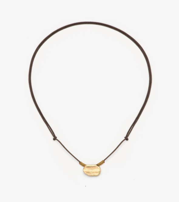 Mini Immortelle Cord Necklace by Yannis Sergakis