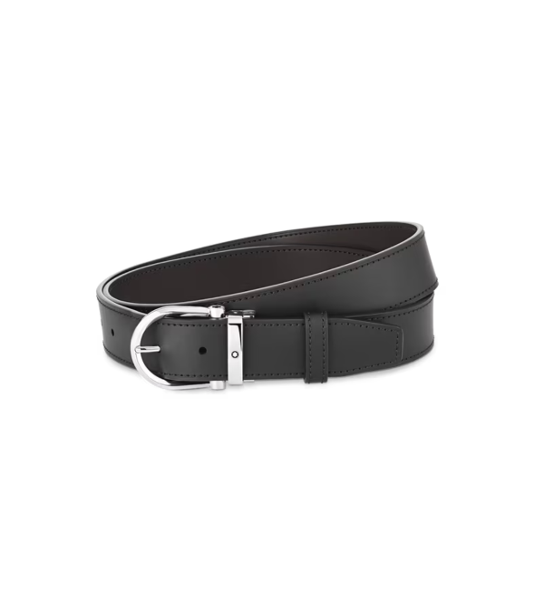 Horseshoe 35 mm Reversible Belt in Leather