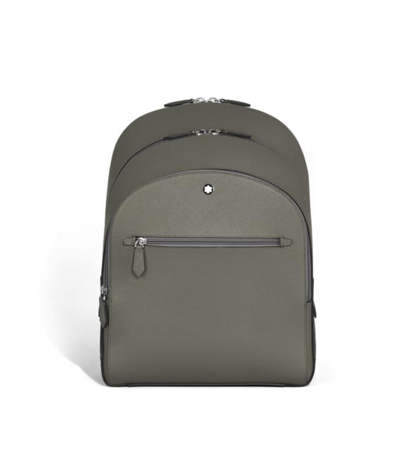 Medium Backpack with 3 Compartments in Sartorial Leather