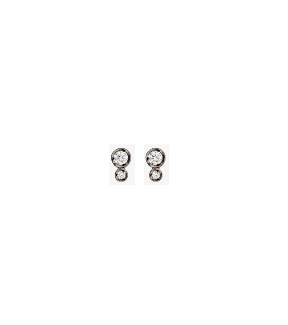 Charnières Stud Earring CHCE297A by Yannis Sergakis
