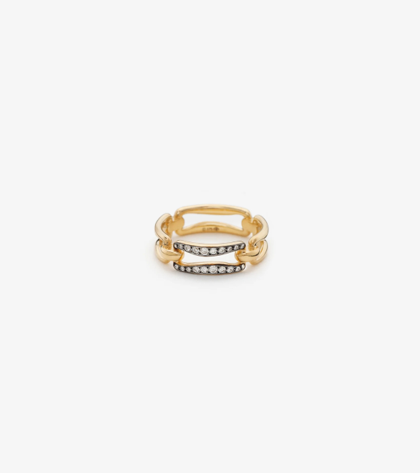 Immortelle Wide Chain Ring