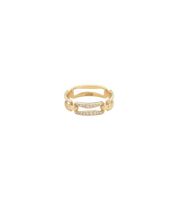 Immortelle Wide Chain Ring