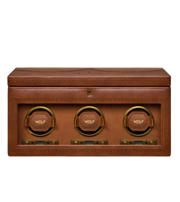 WOLF Brogue Triple Winder With Storage