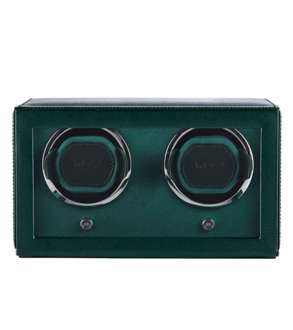 WOLF Cub Double Watch Winder with Cover