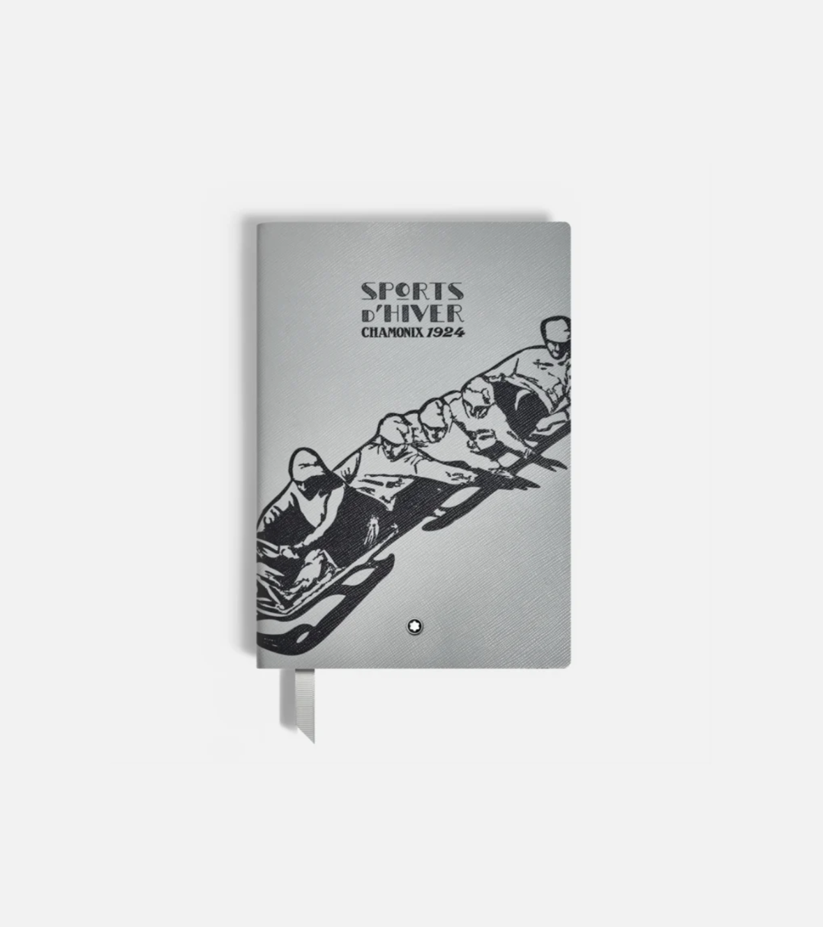 Notebook #146 Small, Meisterstück x Olympic Heritage Chamonix 1924, Grey – Lined