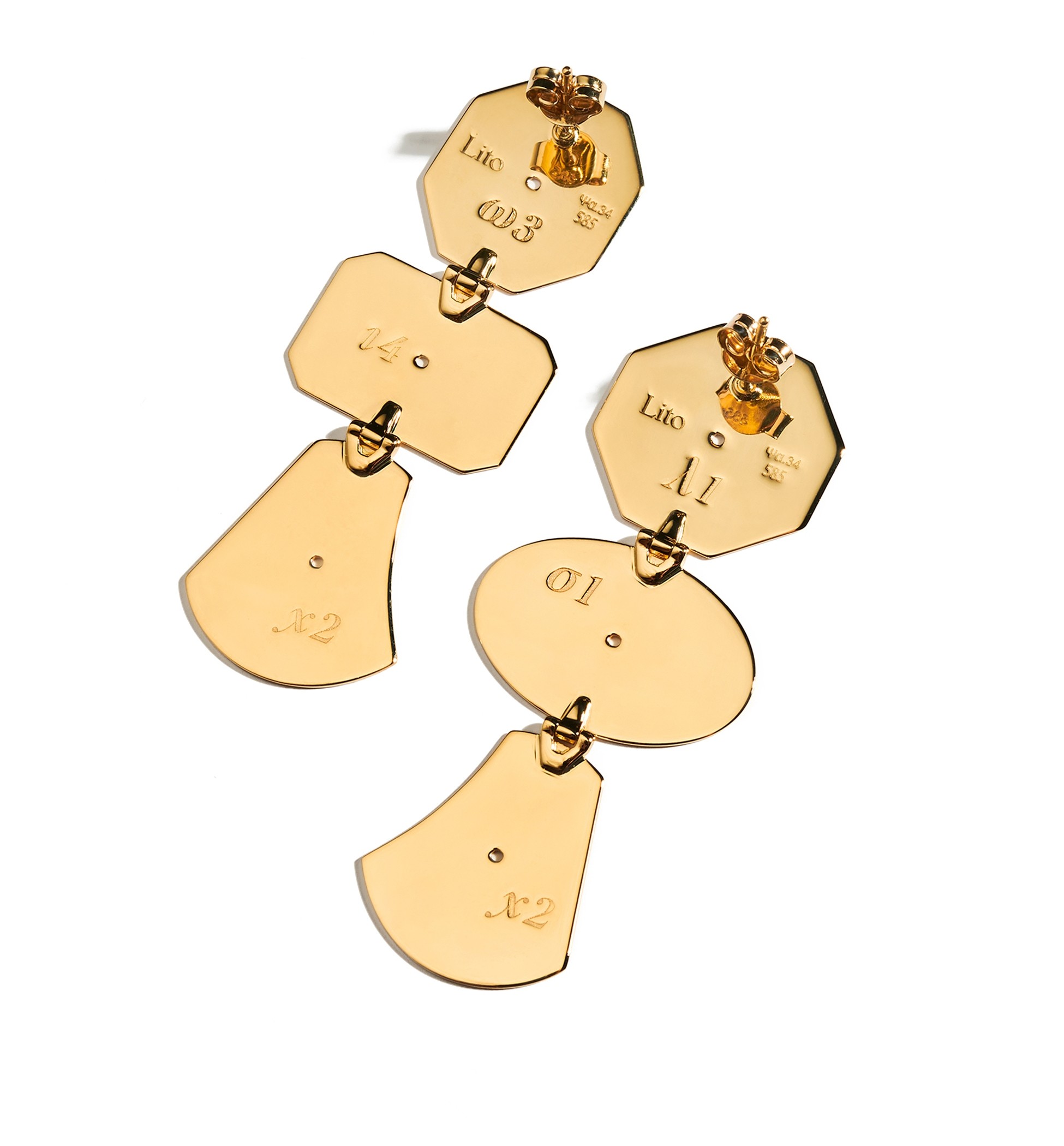 Multi Shaped Earrings