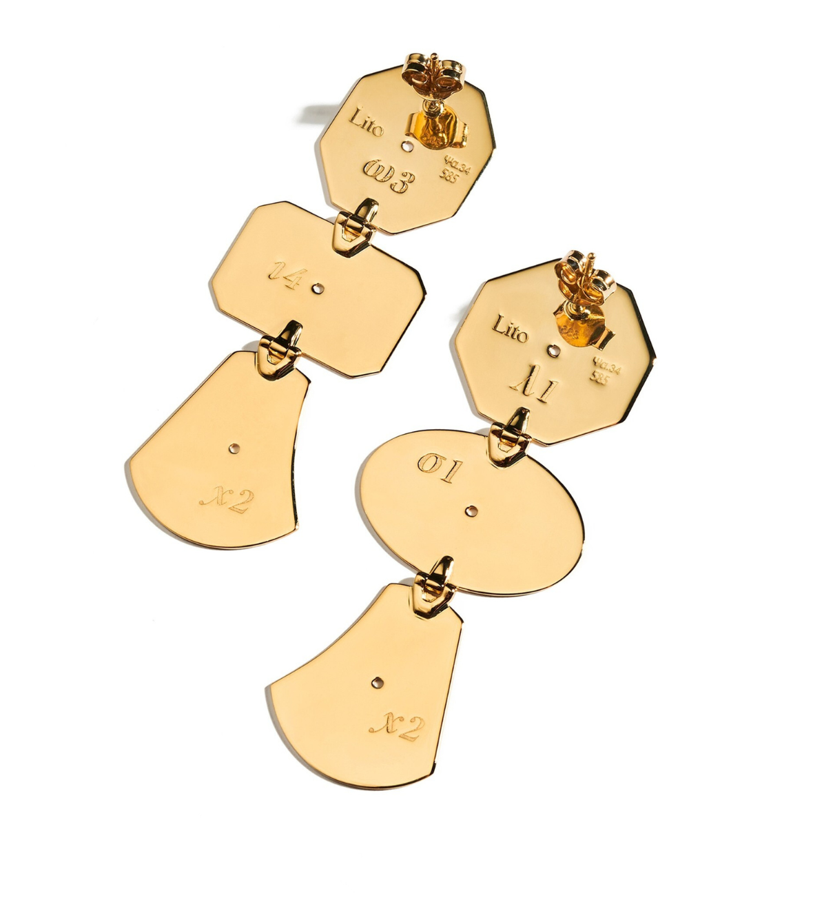 Multi Shaped Earrings