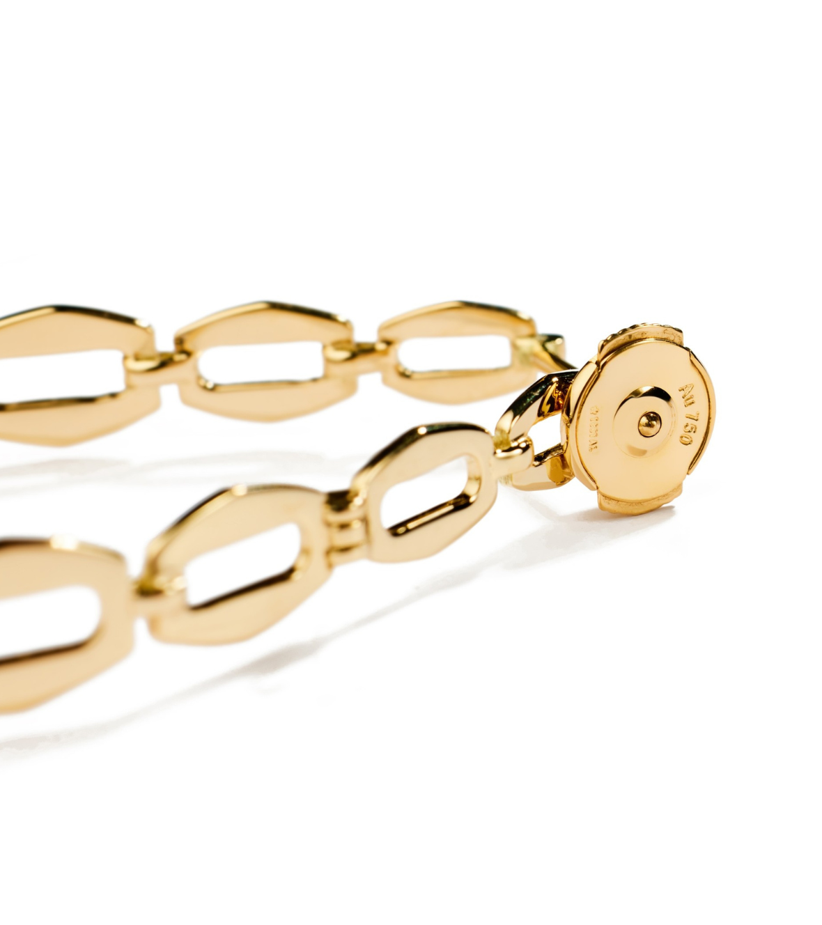 Medium Oval Chain Hoops