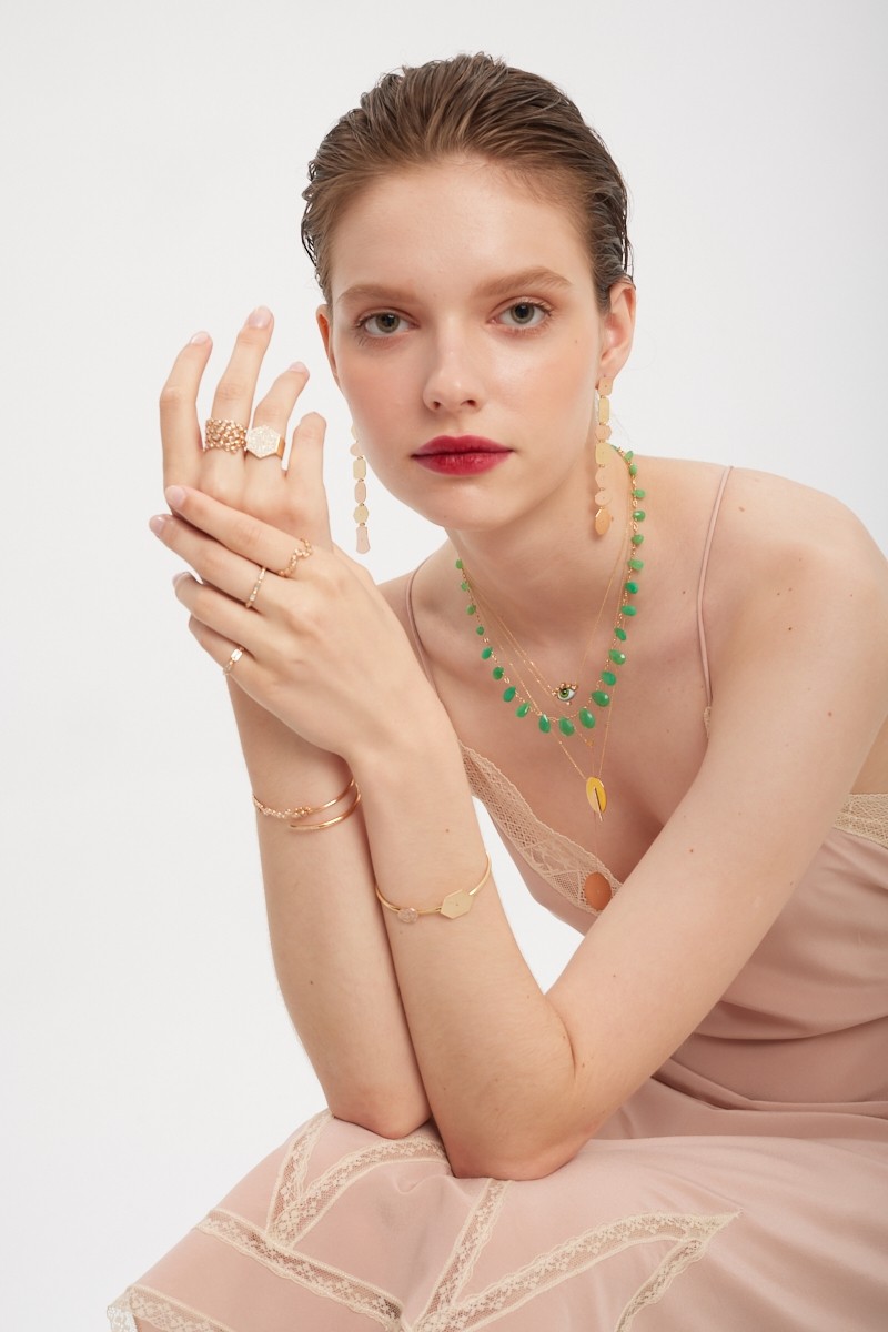 Russe Petit Vert Diamond Necklace