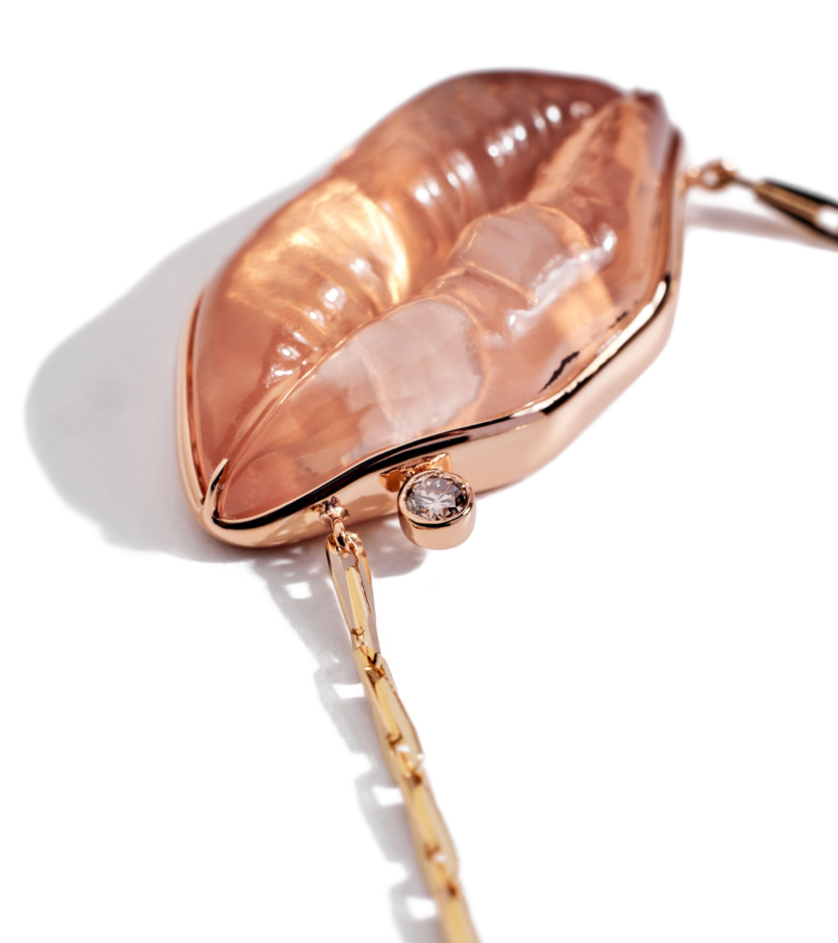 "Kiss Me More" Big Necklace