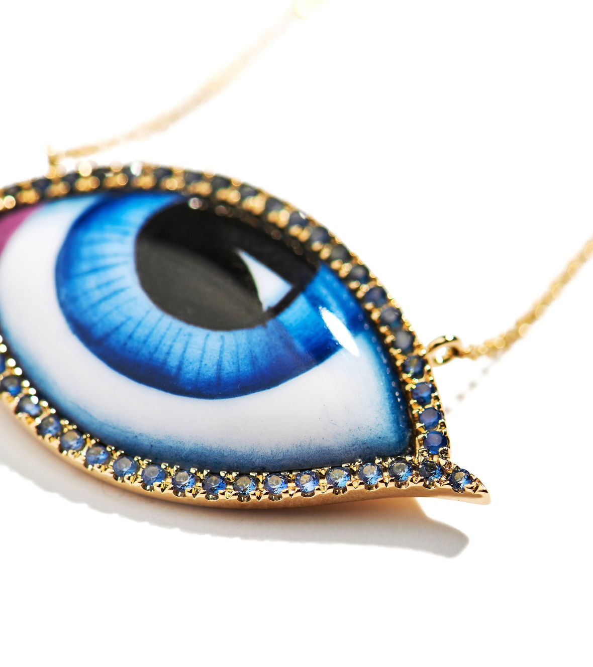 Grand Bleu Diamond and Sapphire Necklace