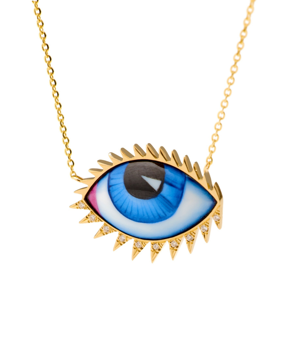 Apollo13 Grand Bleu Diamond Necklace