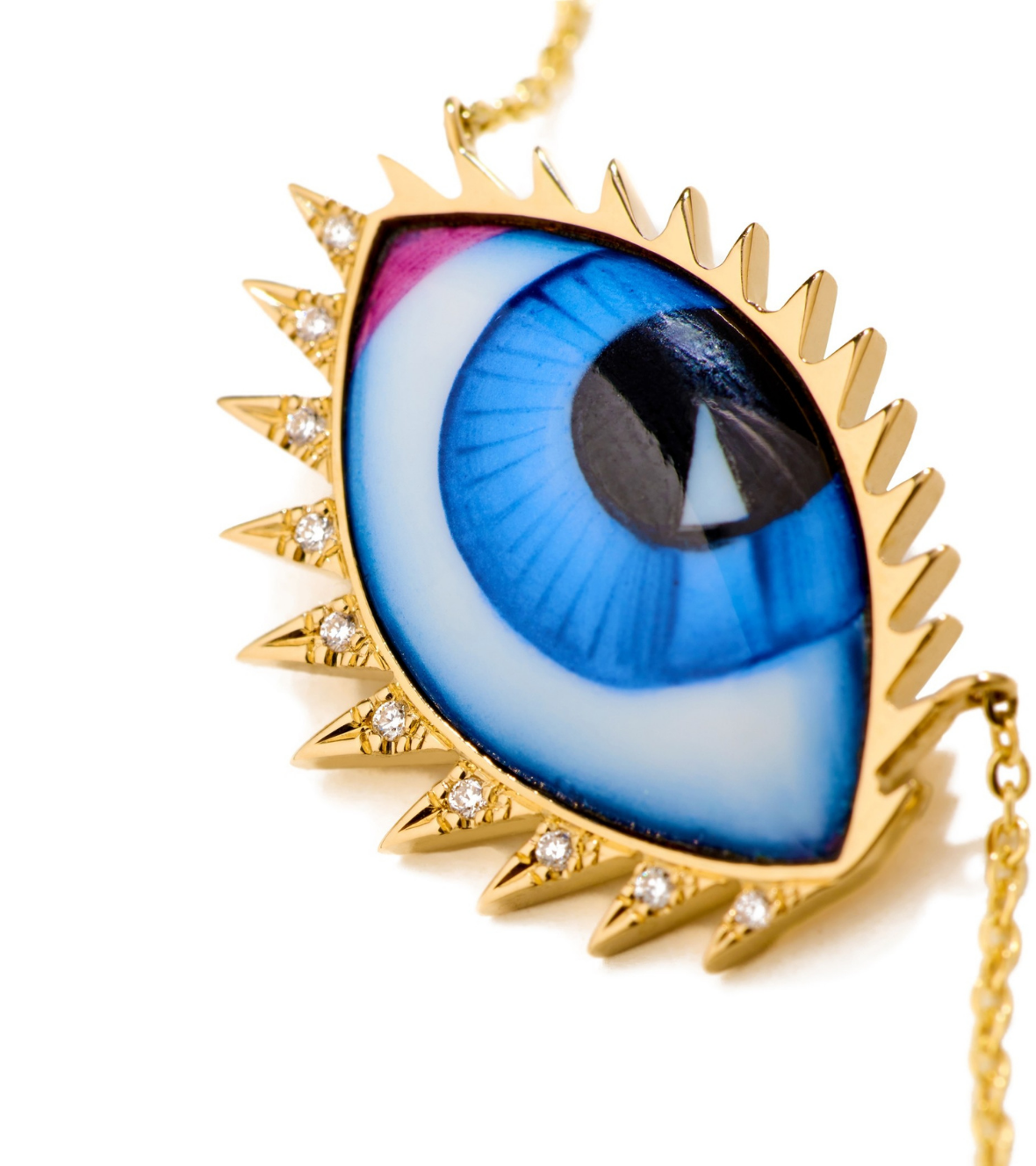 Apollo13 Grand Bleu Diamond Necklace