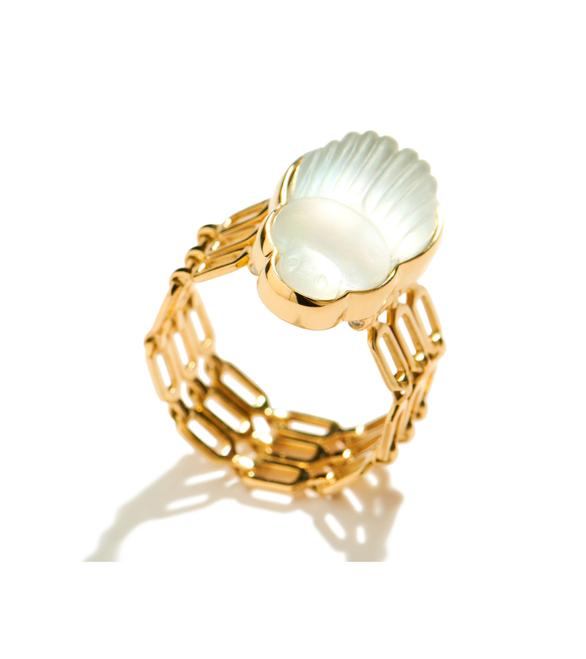 Big Chiara Triple Chain Ring