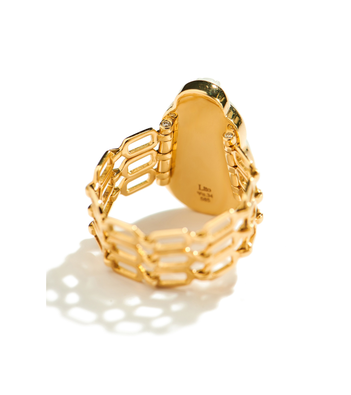 Big Chiara Triple Chain Ring