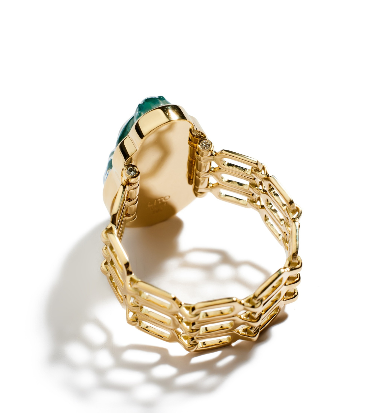 Big Giada Triple Chain Ring