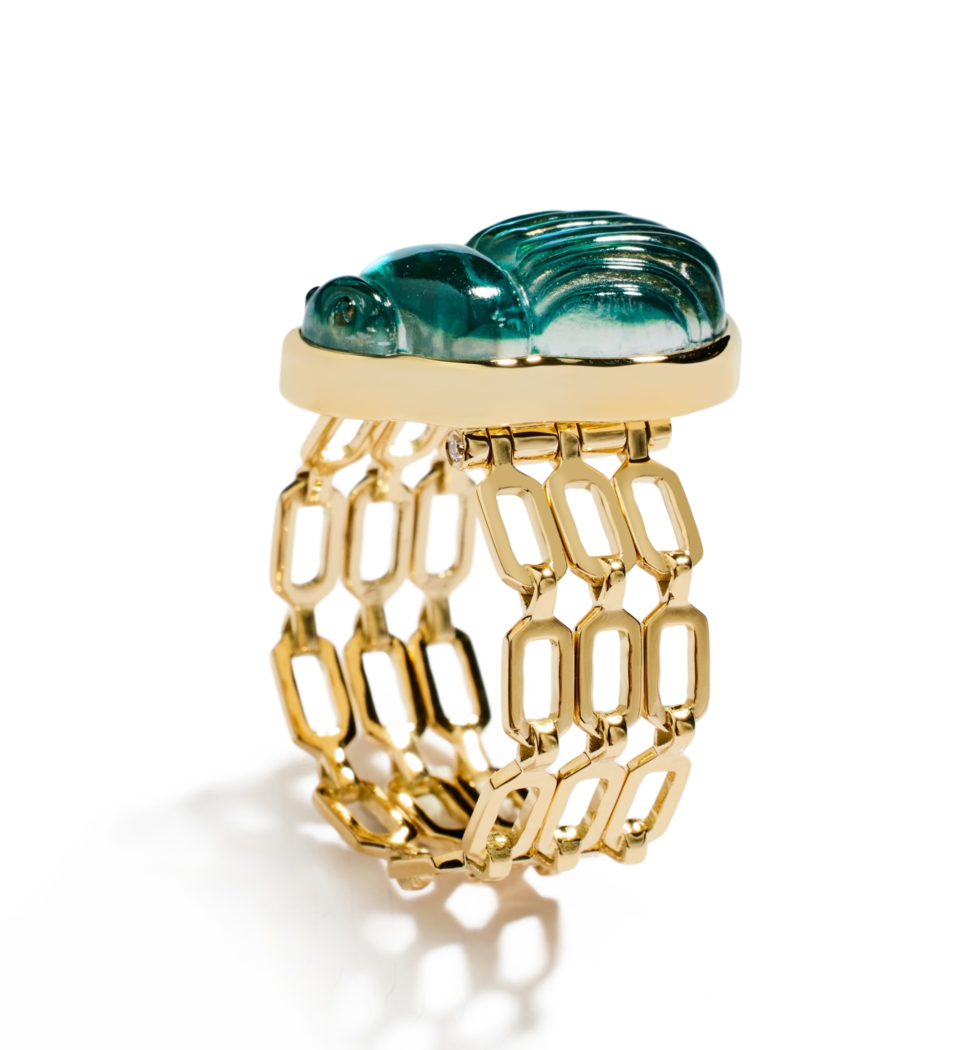 Big Giada Triple Chain Ring