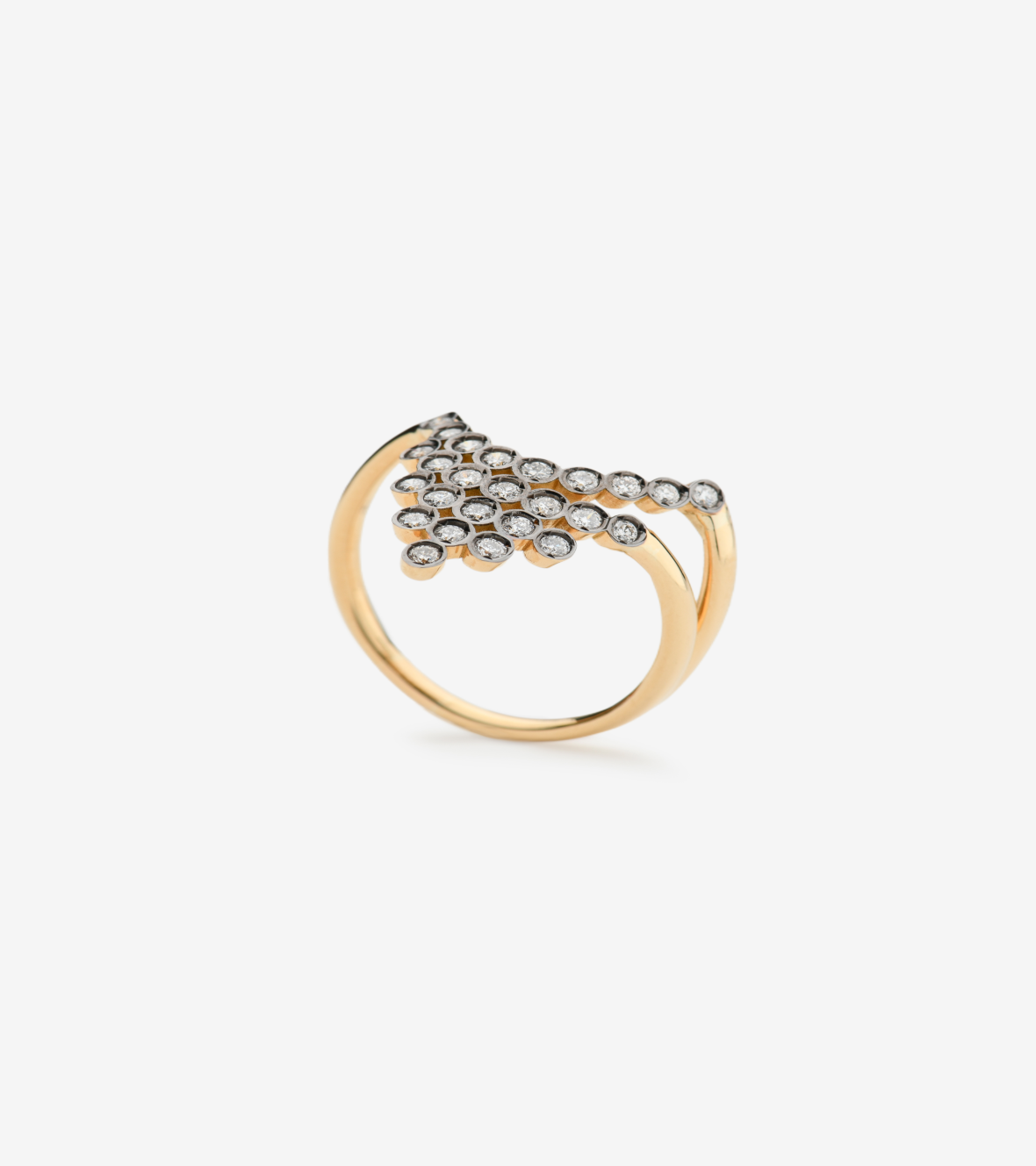DOUBLE PETALE RING