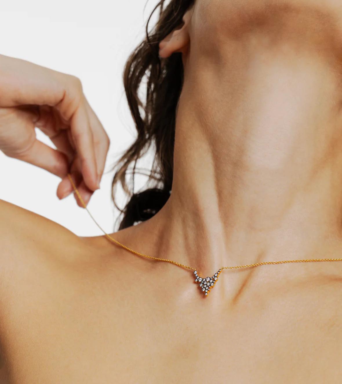 Maxi Pétale Necklace by Yannis Sergakis