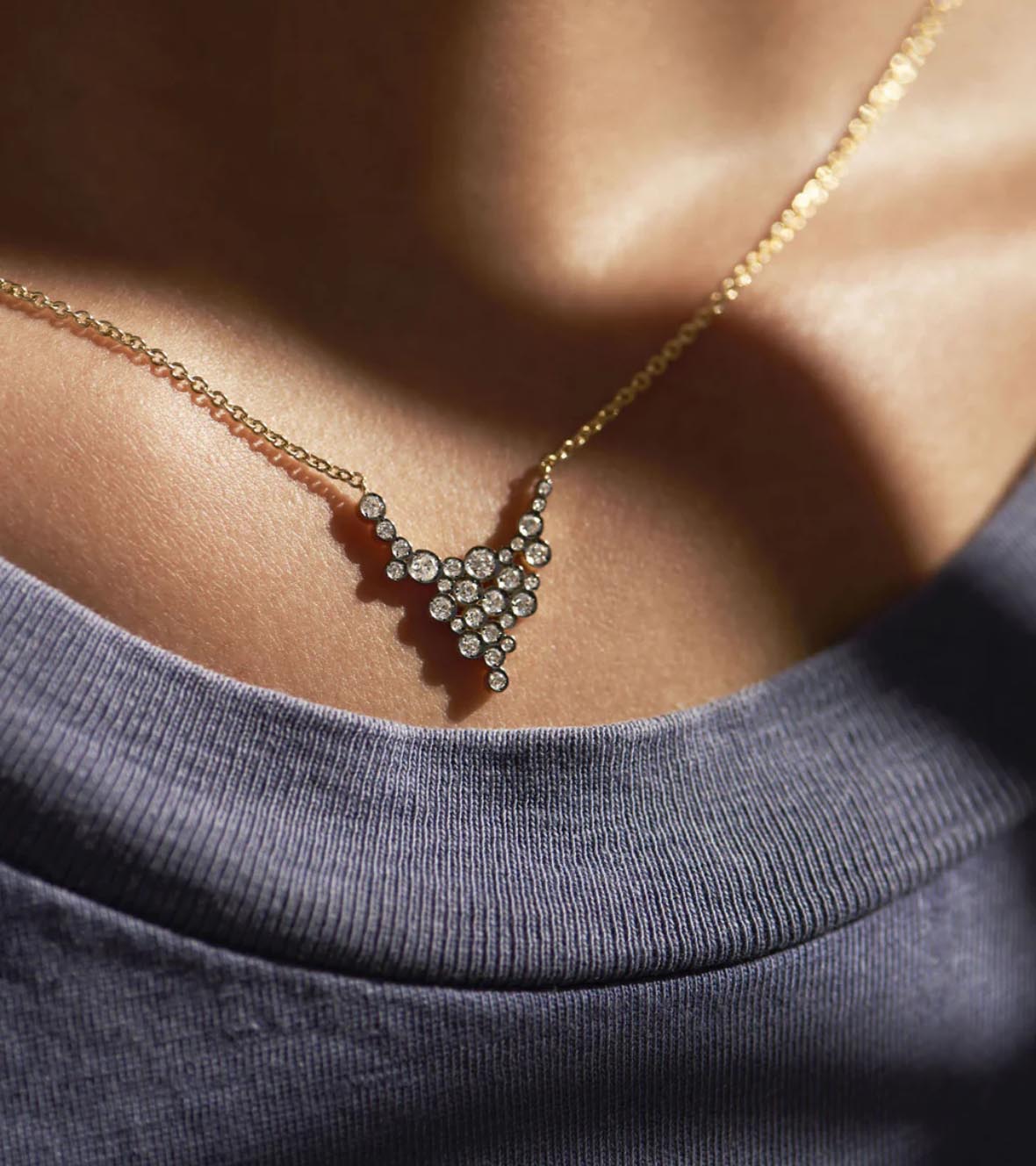 Maxi Pétale Necklace by Yannis Sergakis