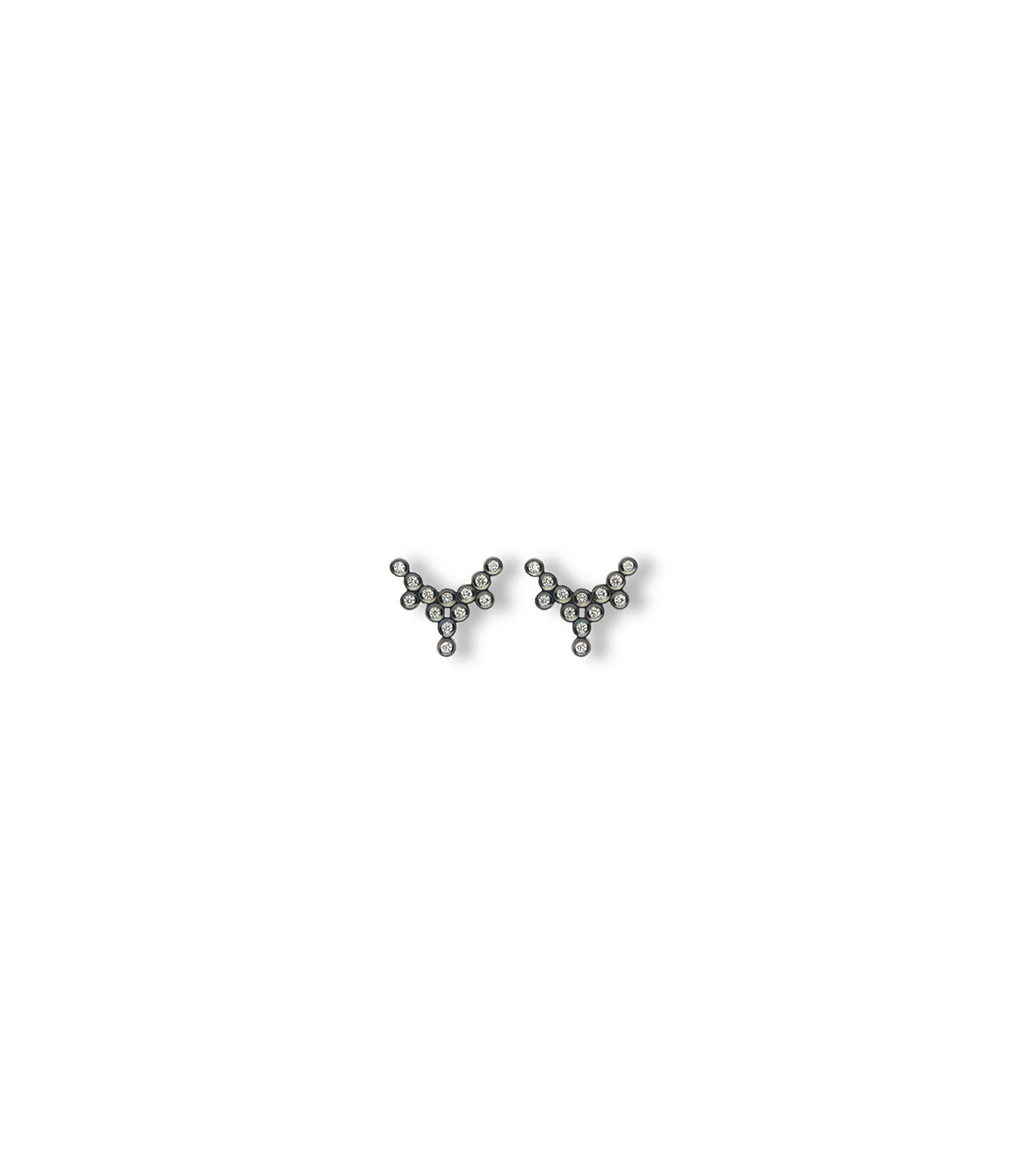 Charnières Mini 'Pétale' Earrings CHCE249A By Yannis Sergakis