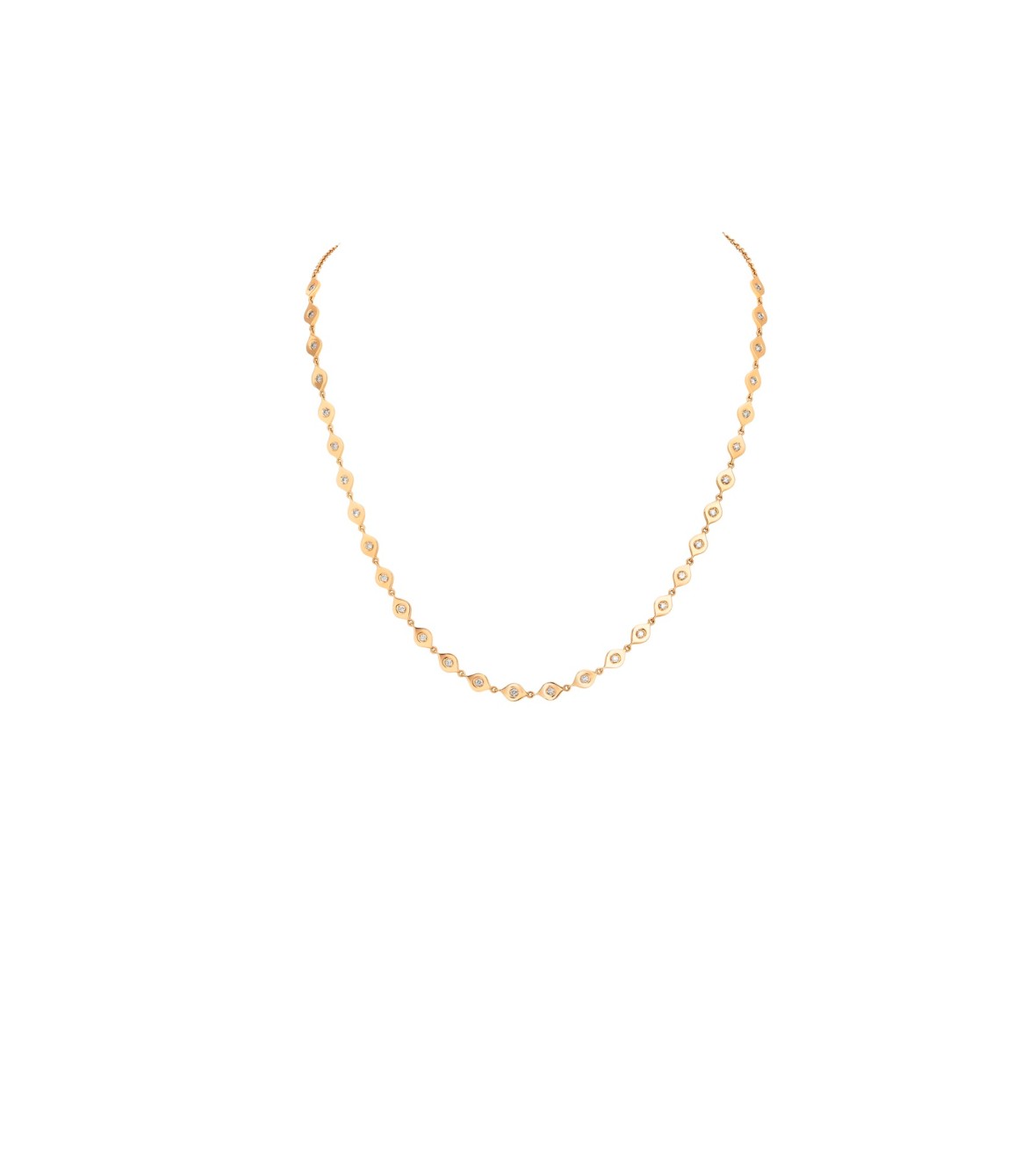 Pink Gold Necklace CL287BT-Y Casato 