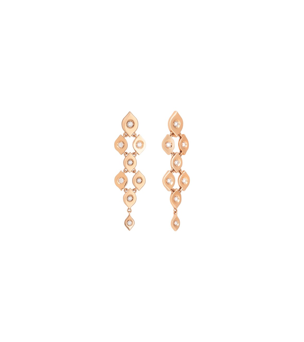 Yellow Gold Earrings with Diamonds Casato ORX1369BT-Y
