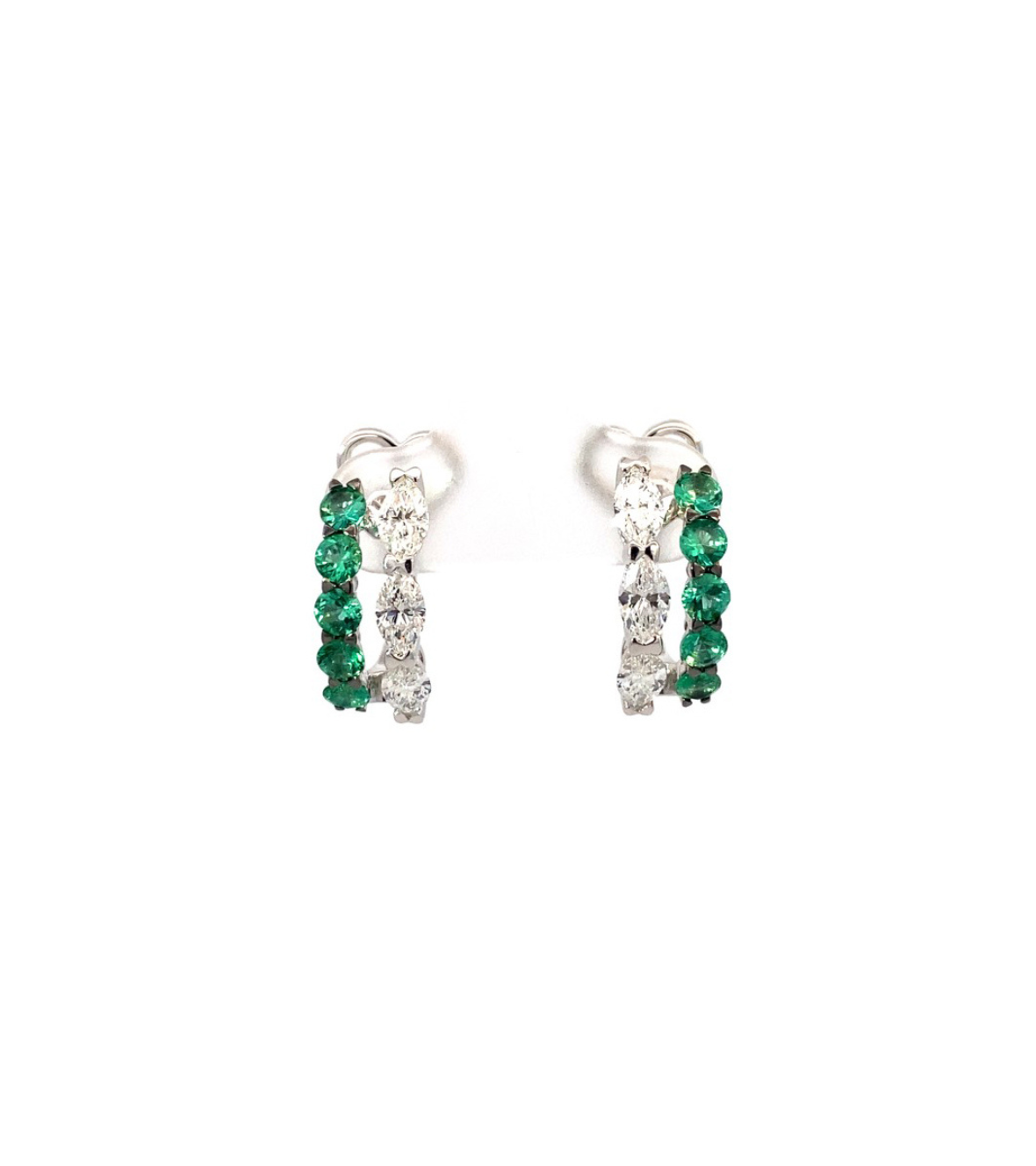 White Gold Earrings by Casato