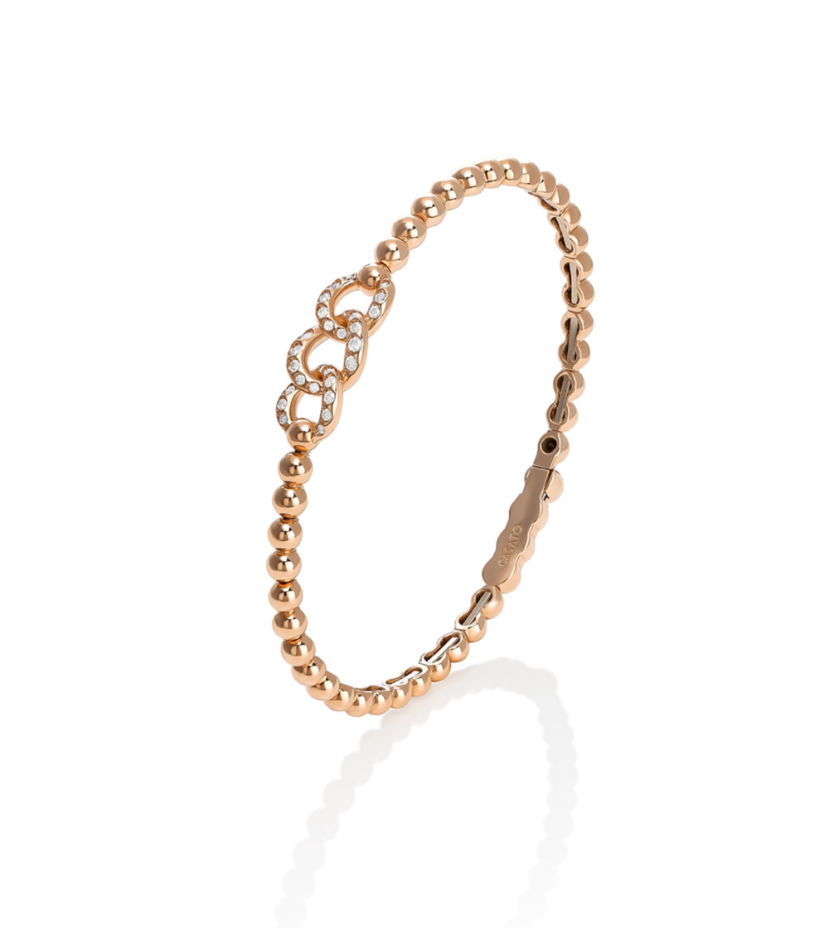 Pink Gold Bracelet with Diamonds Casato