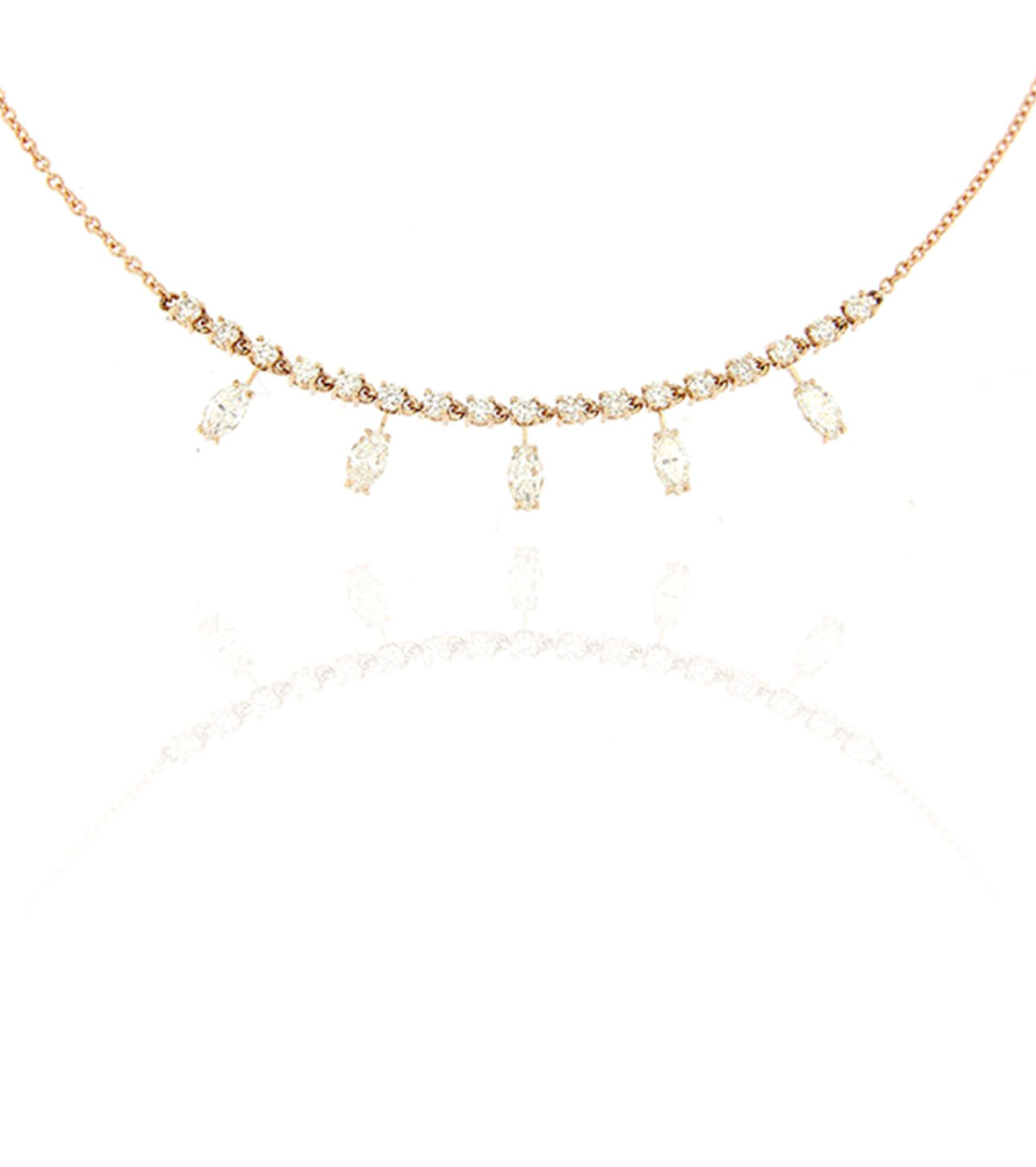 Yellow Gold Necklace 002289 by Mentis Collection