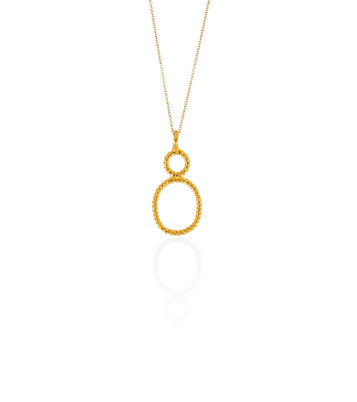 Tiny Oval pendant by Christina Soubli