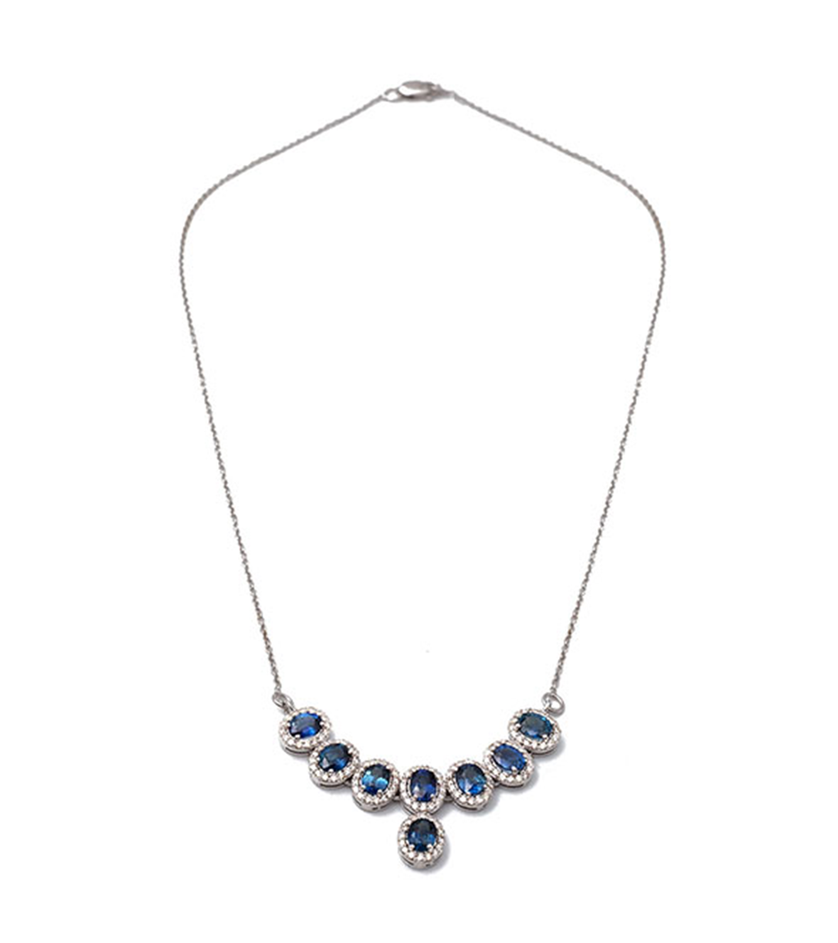 Blue Sapphires Necklace