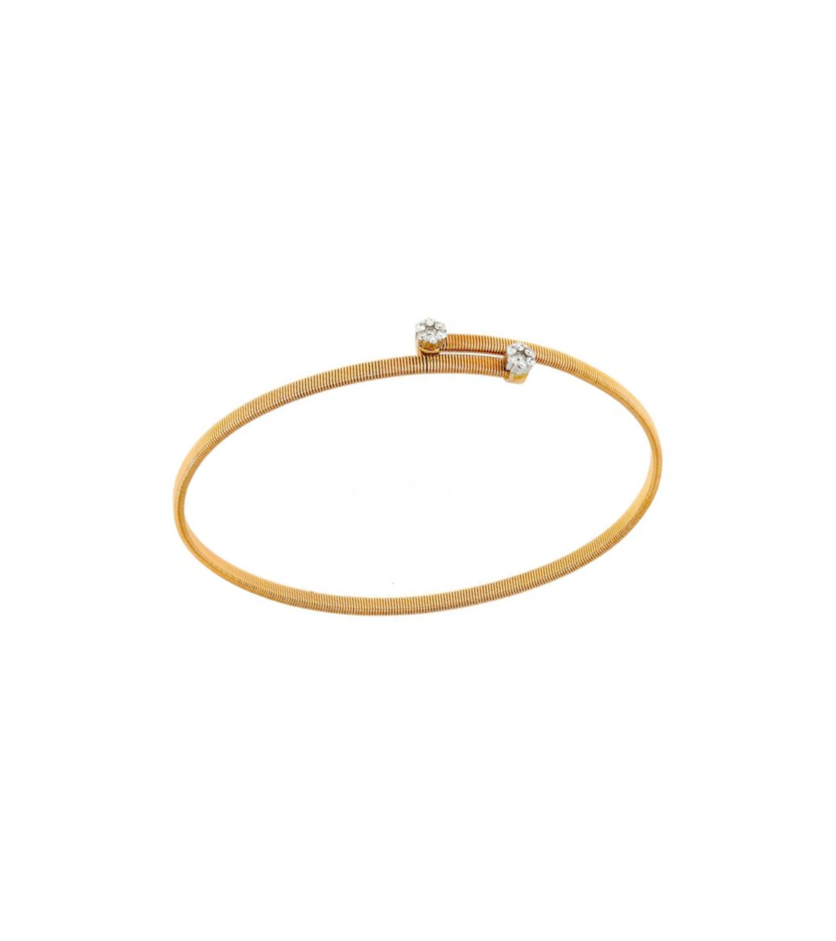 Pink Gold Bracelet with Diamonds 01927 by Mentis Collection