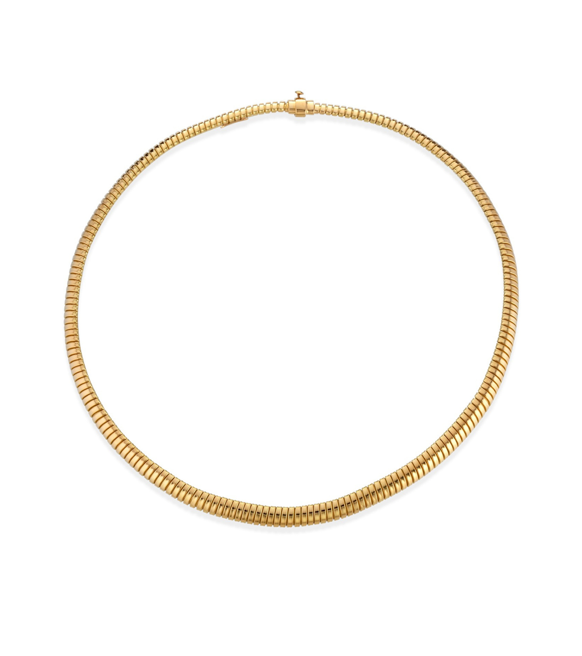 18K Yellow Gold Tubogas Necklace