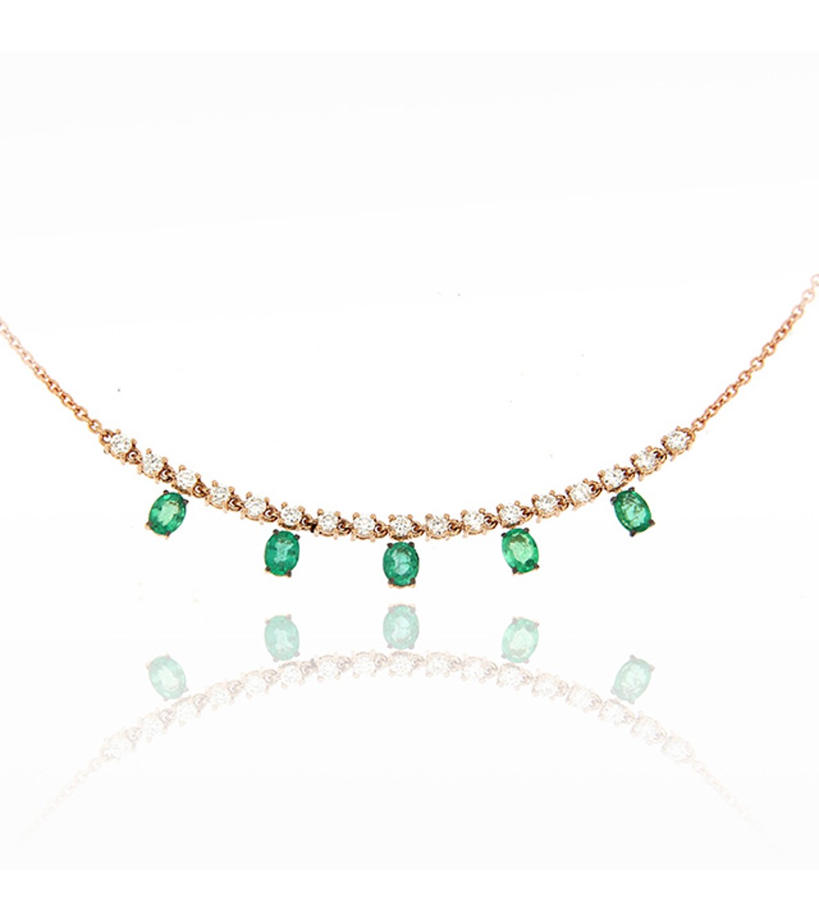 Yellow Gold Necklace 002288 by Mentis Collection