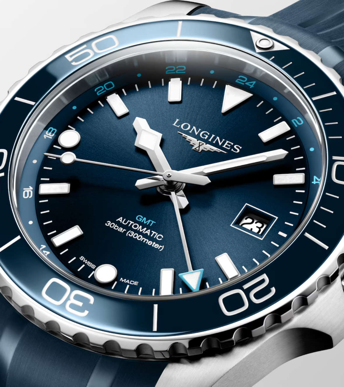 Longines Hydroconquest GMT L3.890.4.96.9 