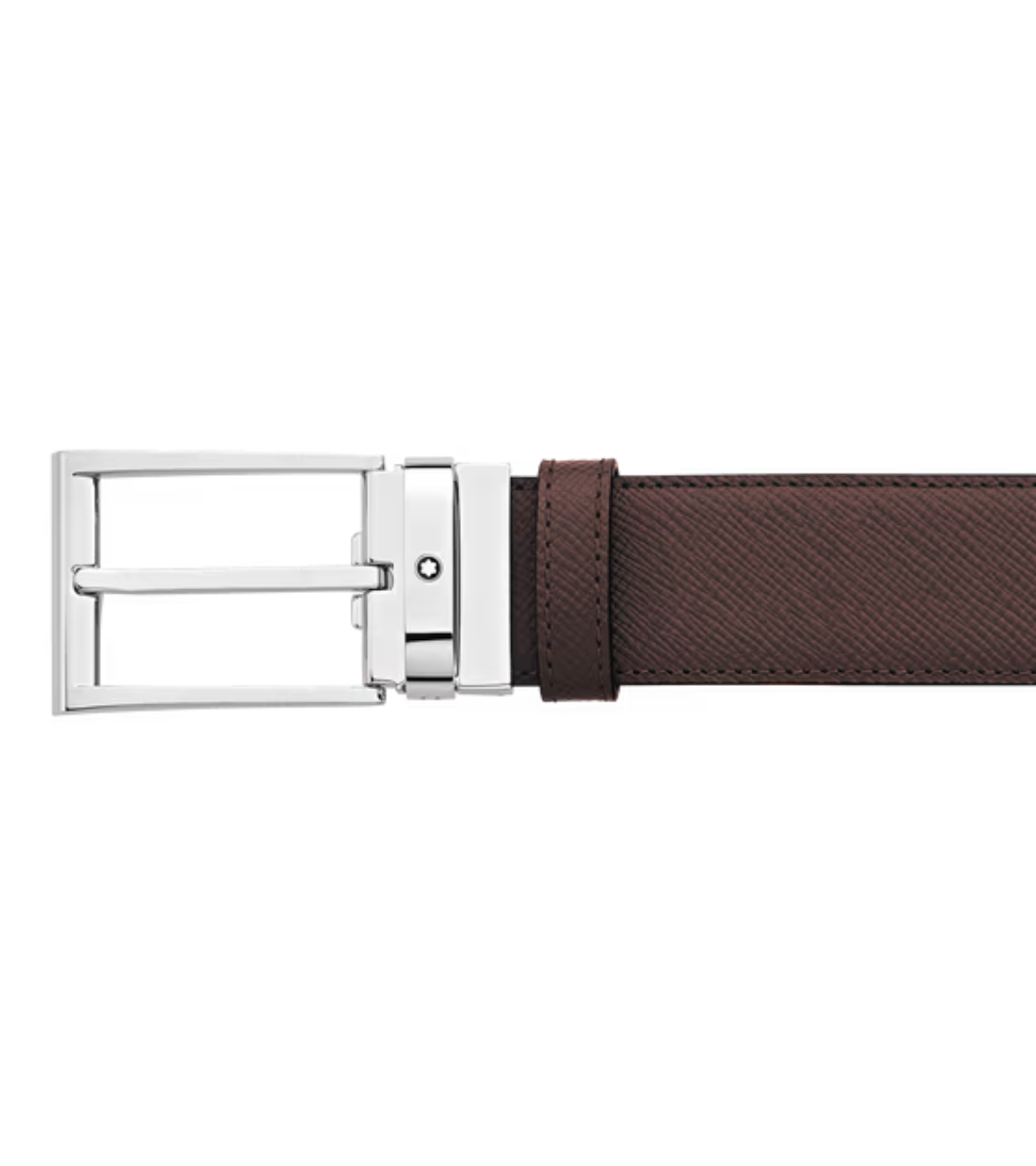 Rectangular 35 mm Reversible Belt in Sartorial Leather