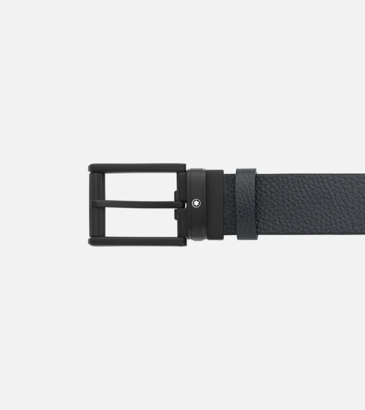 Blue/Black 35 MM Reversible Leather Belt 131188