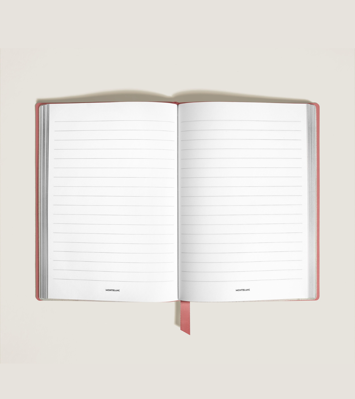 Medium Notebook in Sartorial Leather, Lined Pages