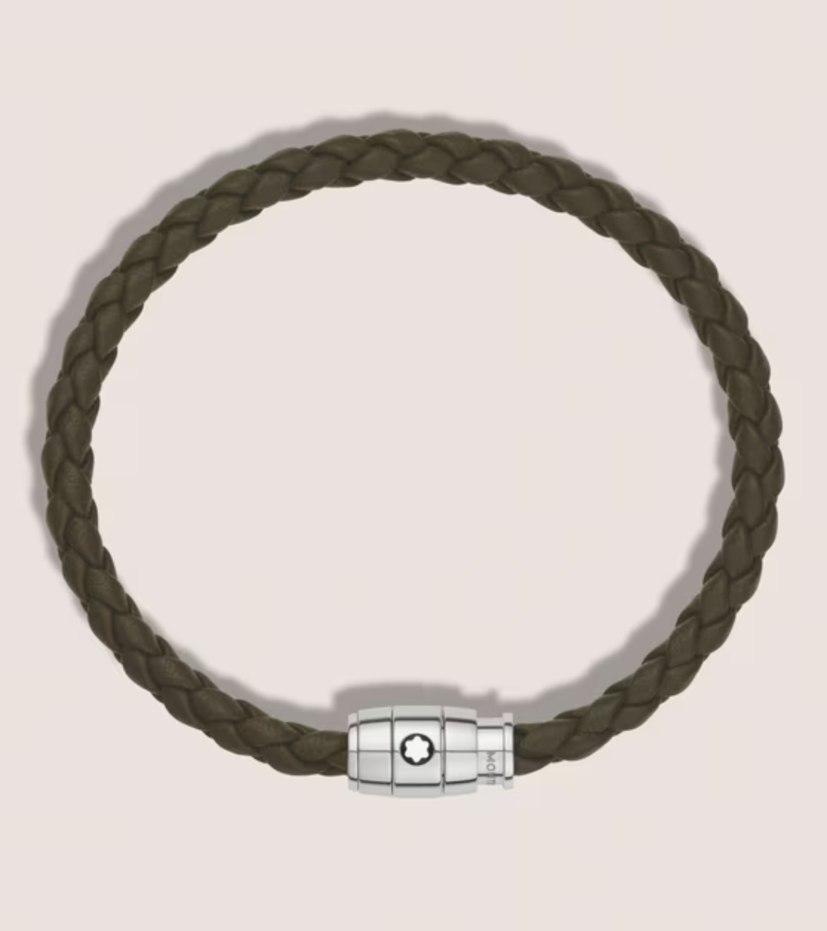 3 Rings Bracelet in Soft Leather