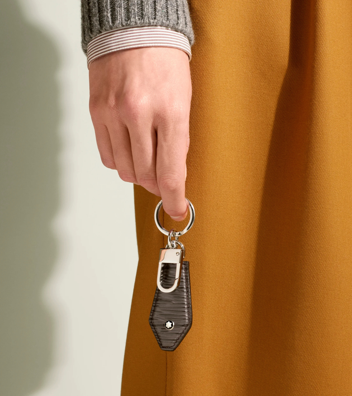 Montblanc 4810 Diamond-Shaped Key Fob