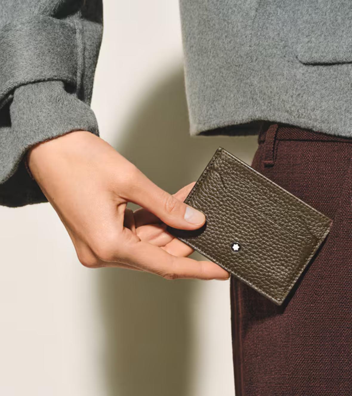 Card Holder 5cc in Grain Leather