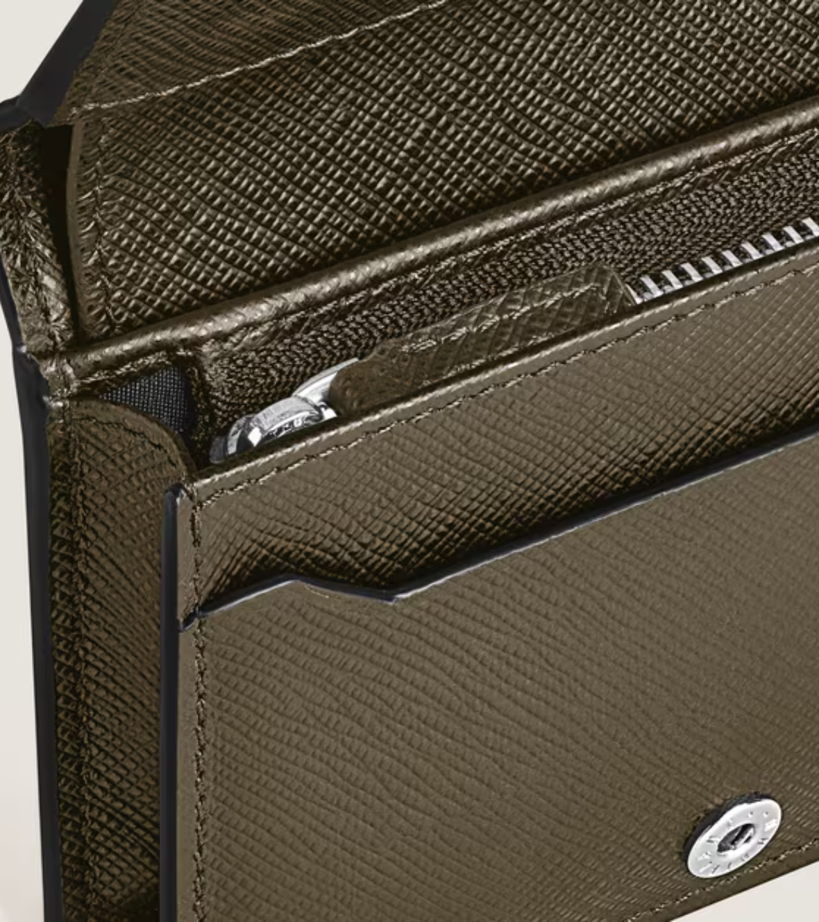 Nano Continental Wallet in Sartorial Leather